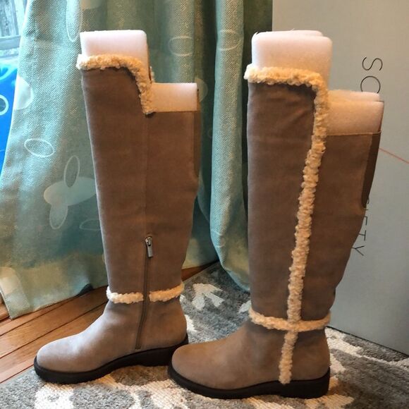 New Sole society suede boots, size 6.5 - Picture 3 of 12